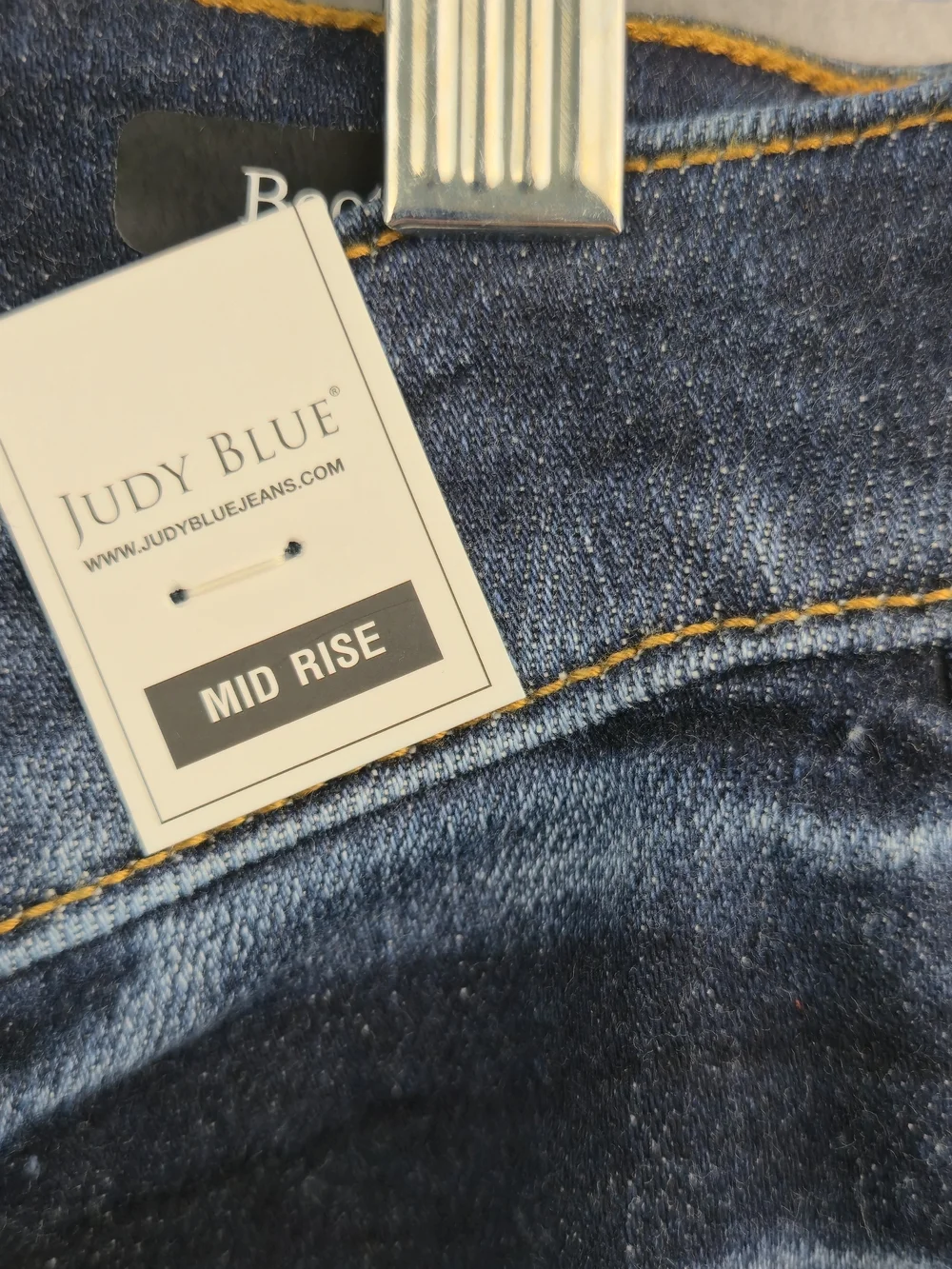 Judy Blue Mid Rise Bootcut Jeans Size 9/29 Dark Wash NWT